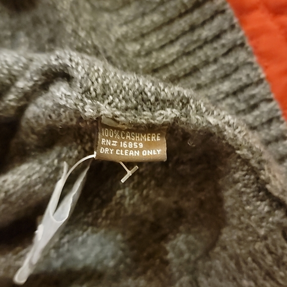 J.McLaughlin 100% Cashmere Large Quarter-Zip - Picture 4 of 4